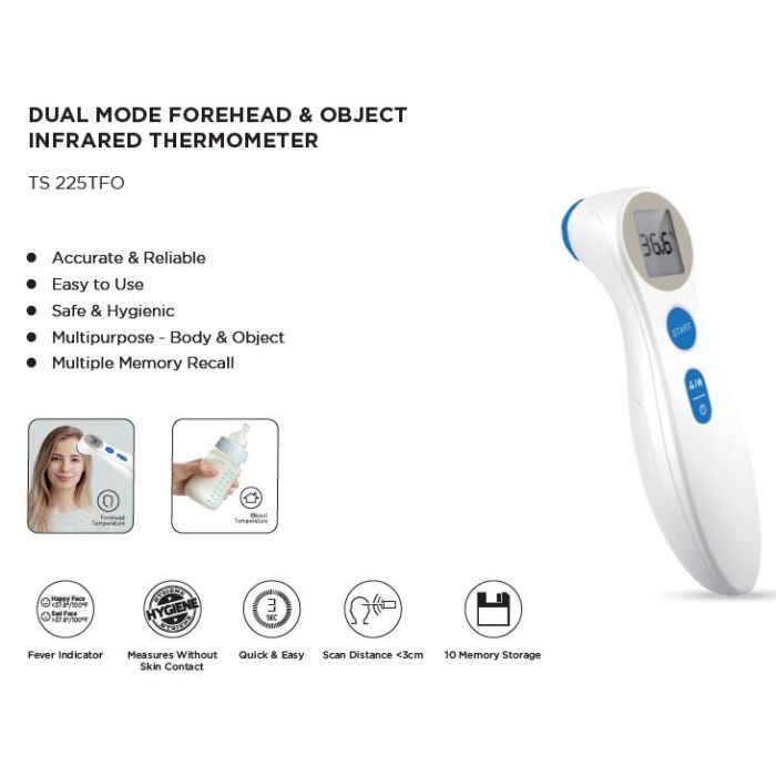Buy Trister Dual Mode Forehead & Infrared Thermometer TS225TFO online